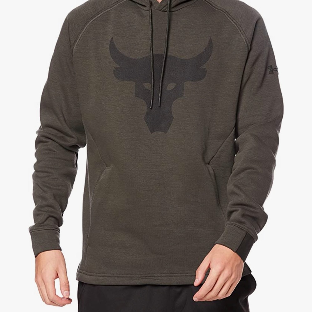 Under Armour Project Rock Charged Hoodie Sz L NWT
